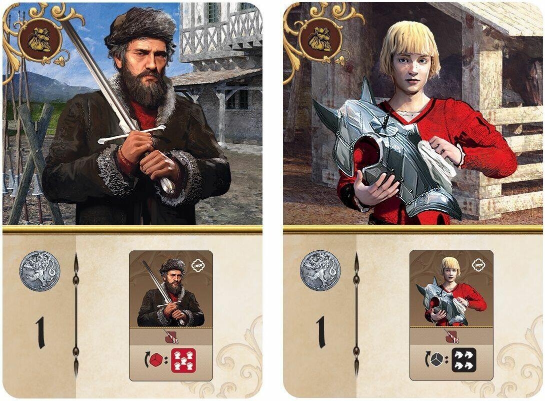 Glory: Un Jeu de Chevaliers Cartes