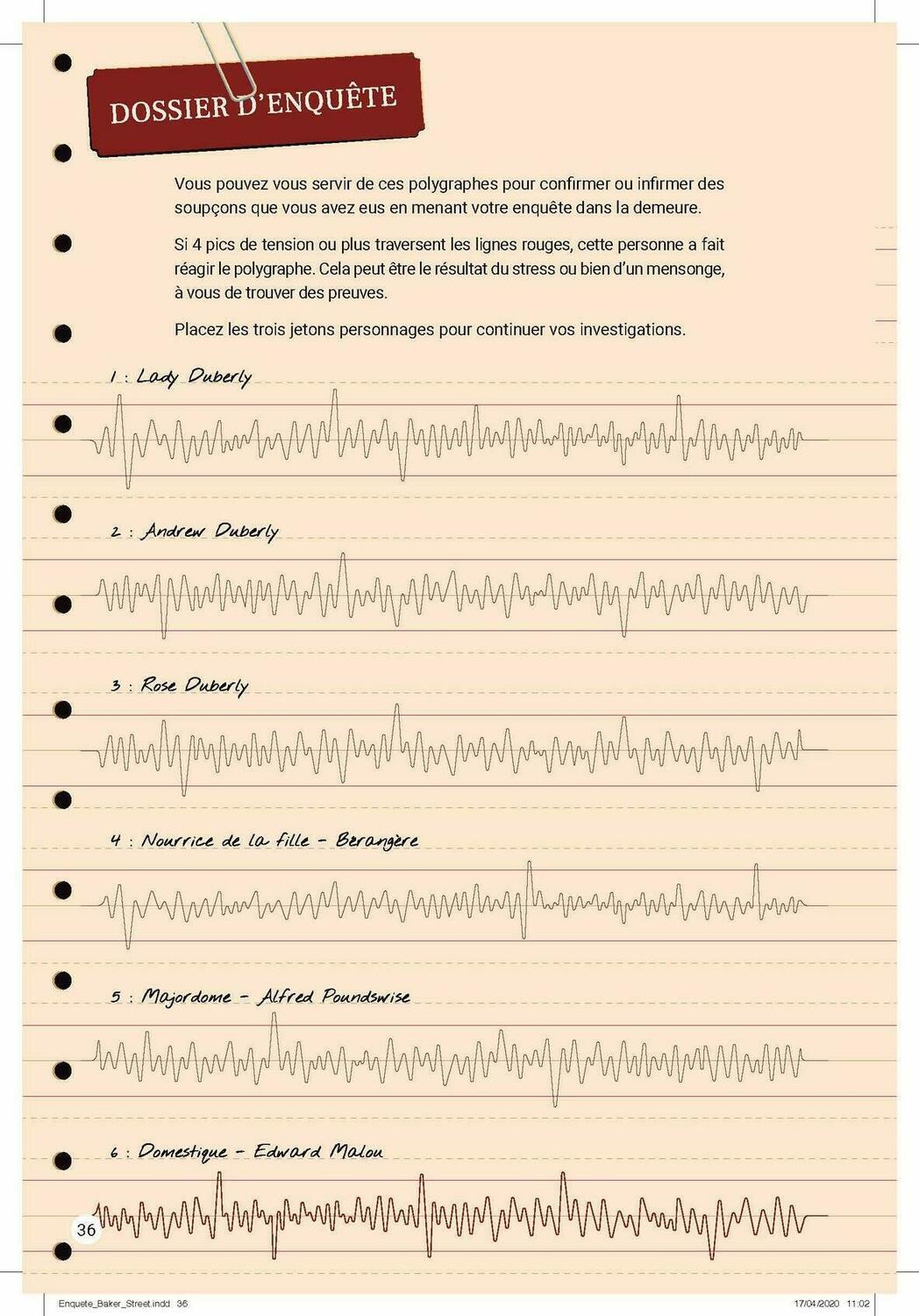 Escape Game: Enquête à Baker Street Page