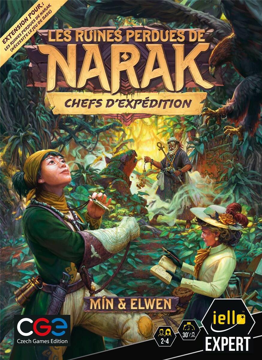 Les Ruines Perdues De Narak: Chefs d'Expédition Cover
