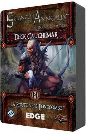 Le Seigneur des Anneaux: Le Jeu de Cartes - Deck Cauchemar - La Route vers Fondcombe Cover 3d