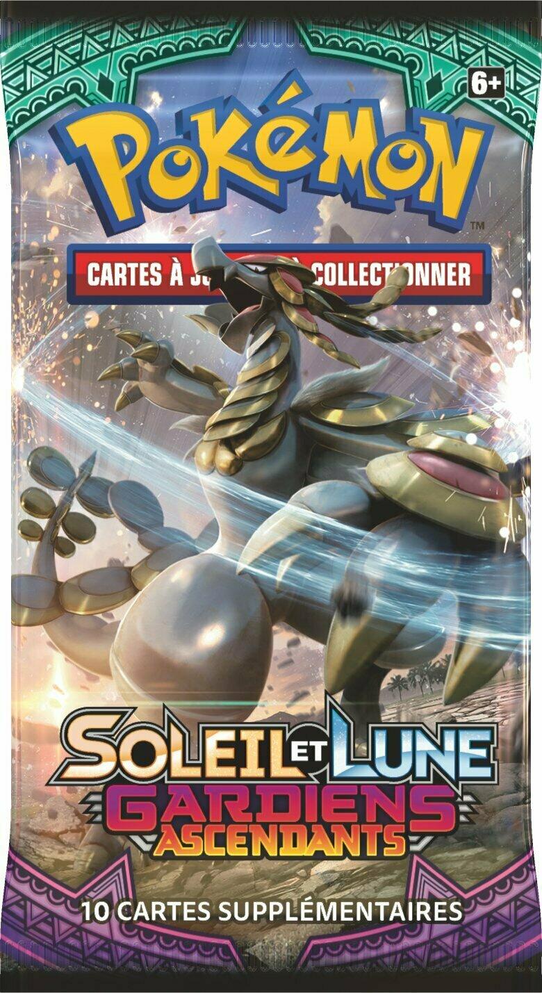 Pokémon Soleil et Lune: Gardien Ascendants - Booster Cover