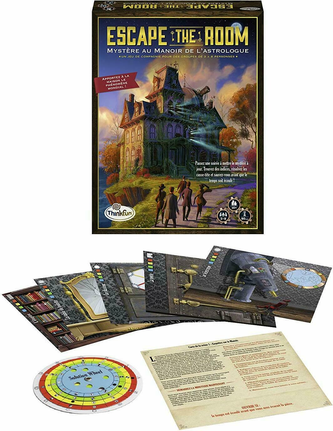 Escape The Room: Mystère au Manoir de l'Astrologue Eclate