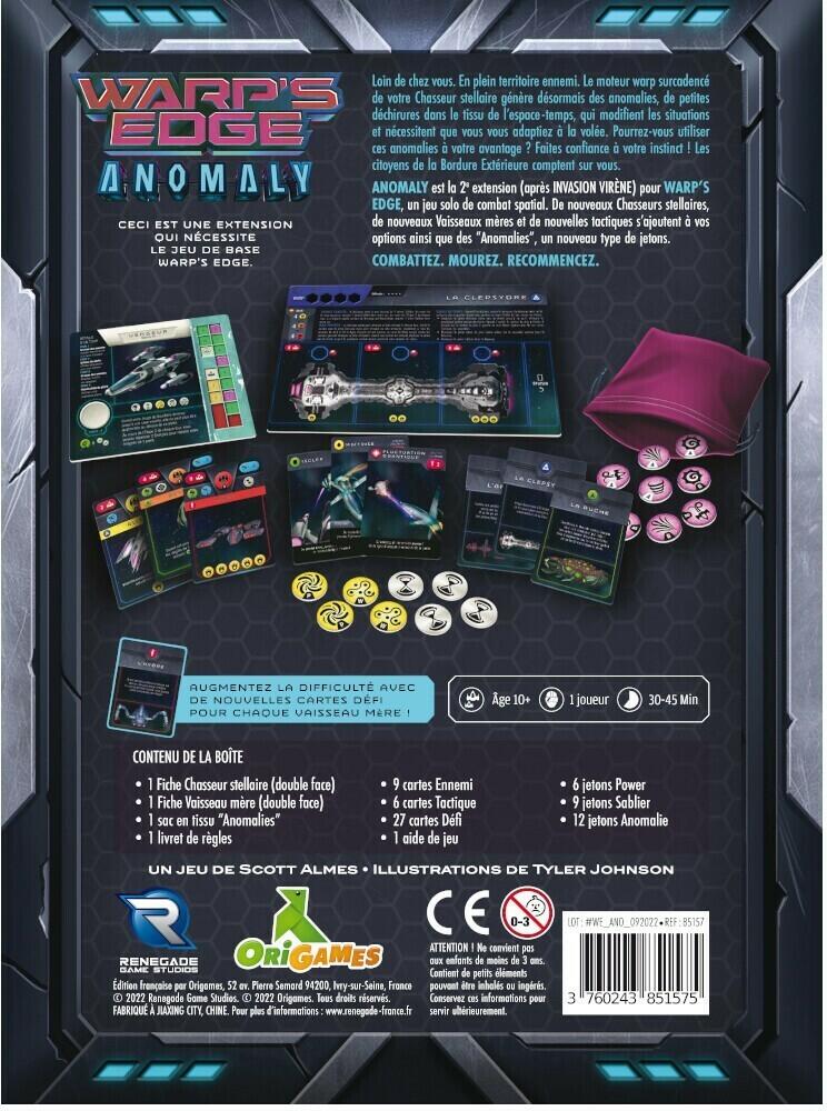Warp's Edge: Anomaly Back
