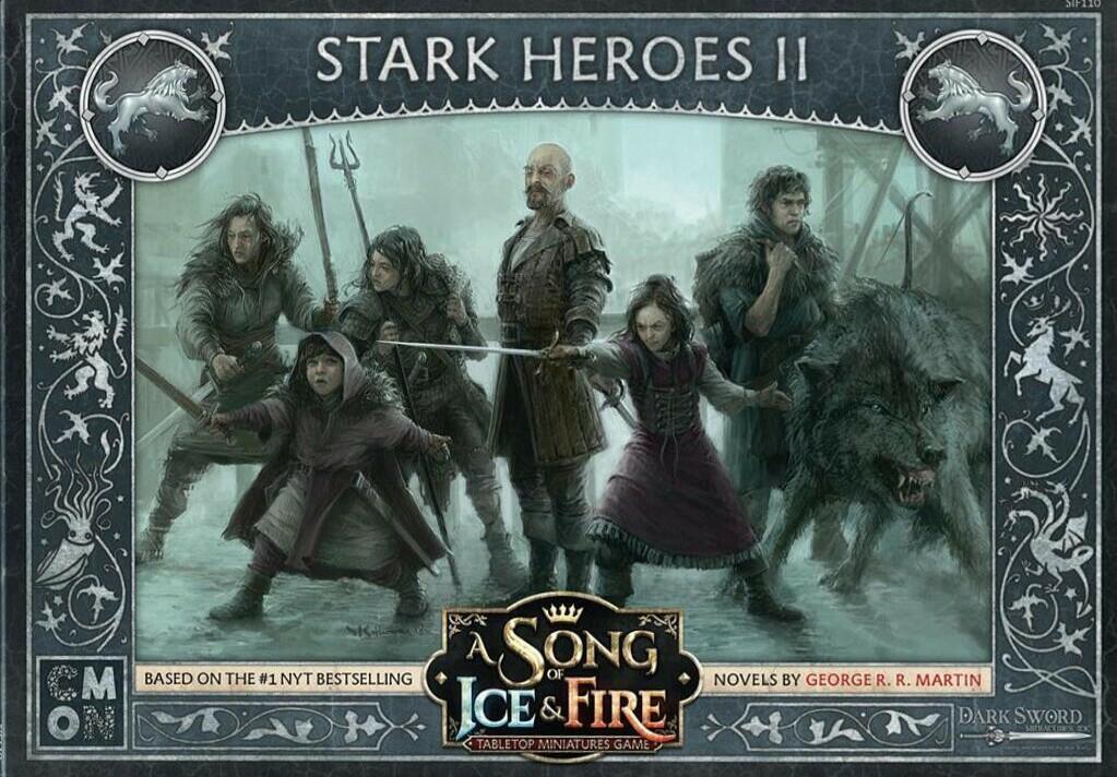 Le Trône de Fer: Le Jeu de Figurines - Héros Stark II Cover