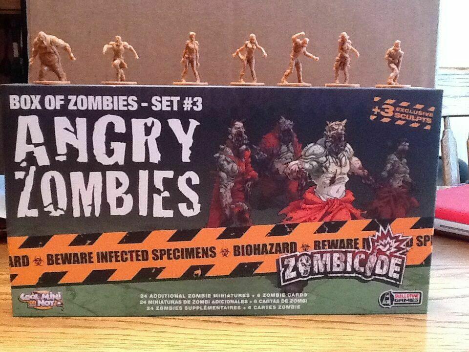 Zombicide: Box of Zombies Set #3 - Angry Zombies Eclate