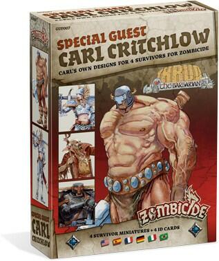 Zombicide: Black Plague - Special Guest - Carl Critchlow Cover 3d