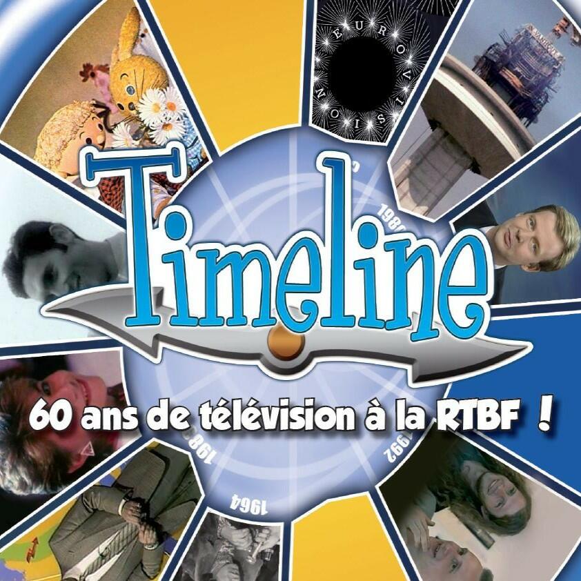 Timeline: 60 Ans de Télévision à la RTBF ! Cover