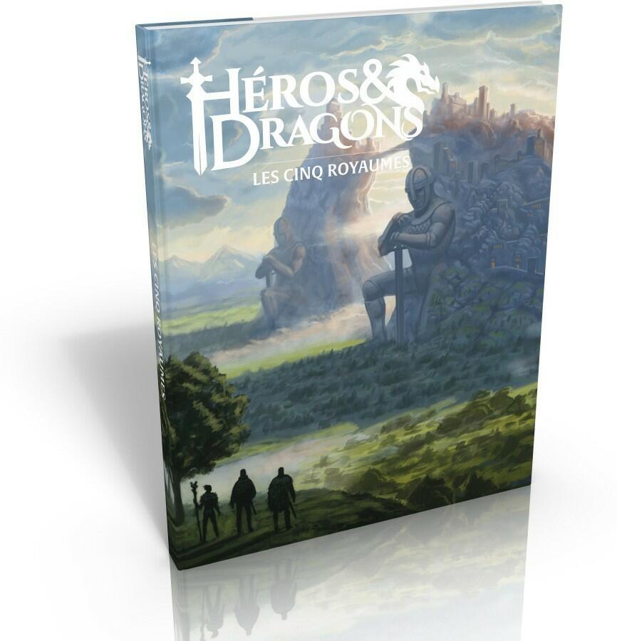 Héros & Dragons: Les Cinq Royaumes Cover 3d