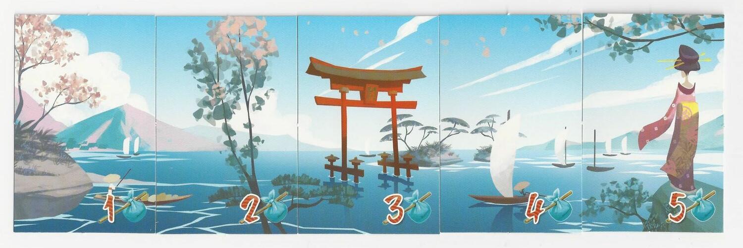 Tokaido Cartes