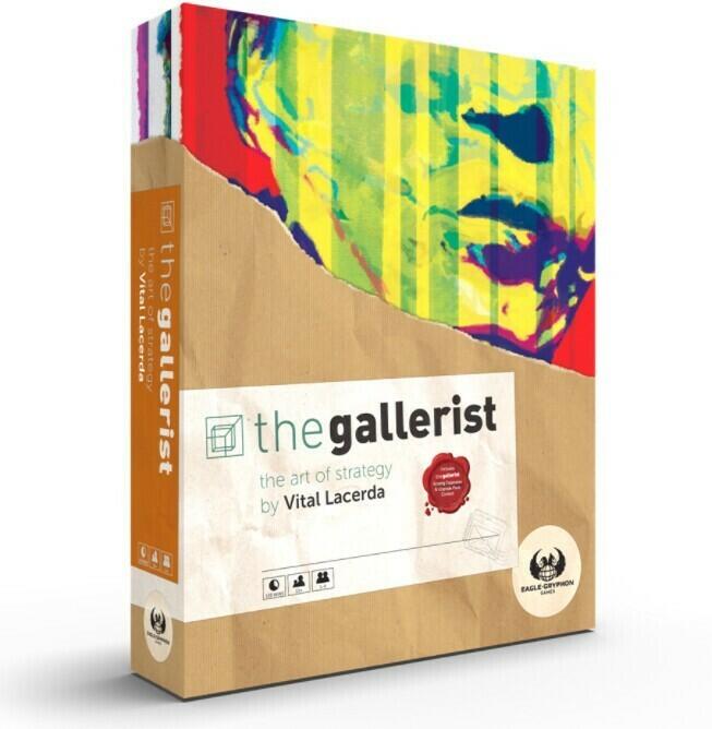 The Gallerist Cover 3d
