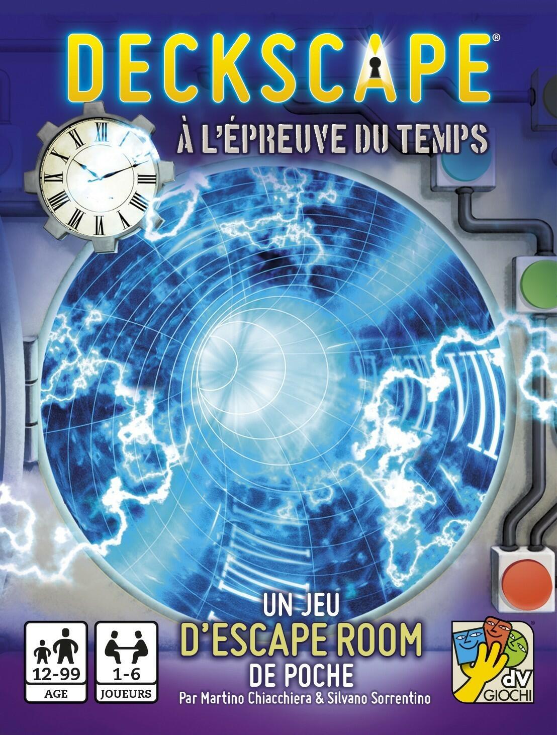 Deckscape: A l'Epreuve du Temps Cover