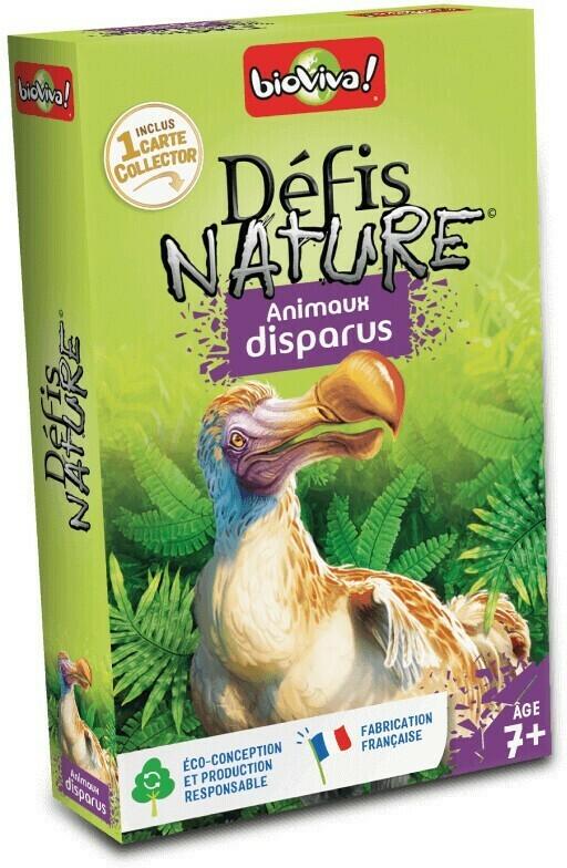 Défis Nature: Animaux Disparus Cover 3d