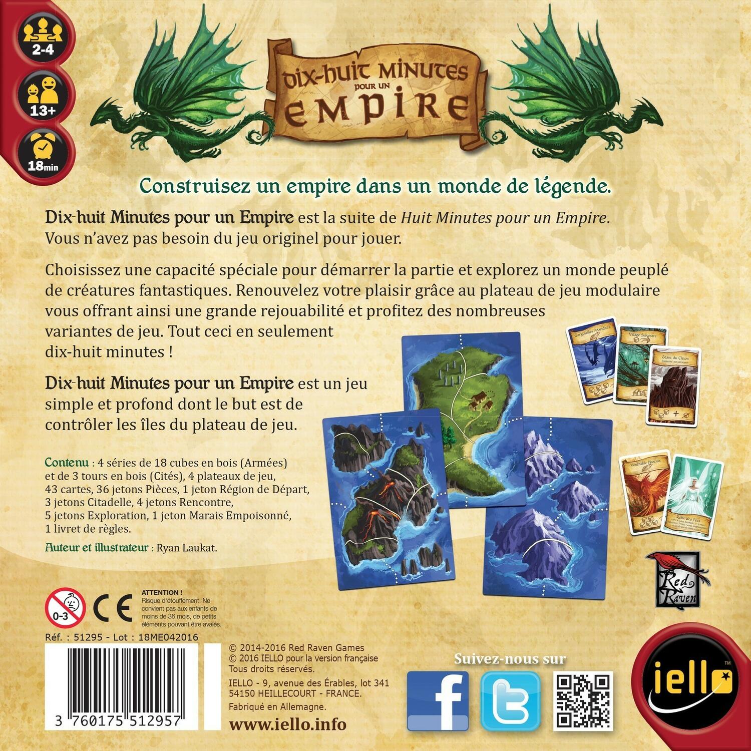 Dix-huit Minutes pour un Empire Back