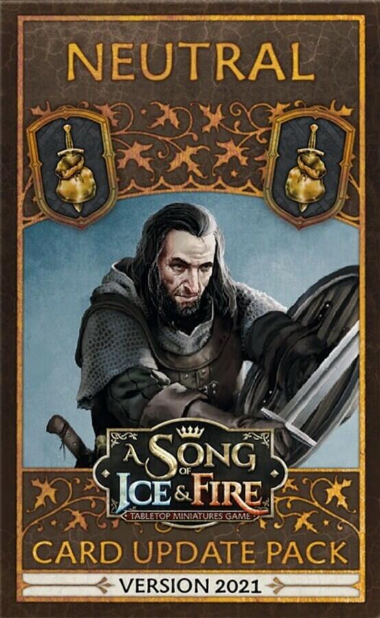 Le Trône de Fer: Le Jeu de Figurines - Neutres - Paquet de Mise à Jour - Edition 2021 Cover