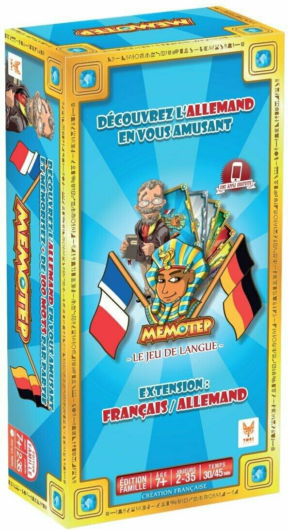 Memotep: Extension Français/Allemand Cover 3d