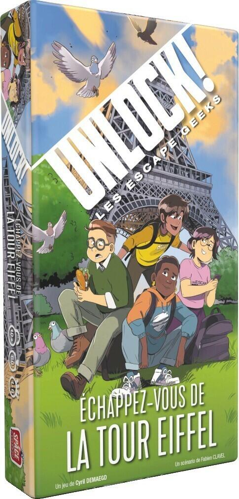 Unlock ! Les Escape Geeks - Échappez-vous de la Tour Eiffel Cover 3d