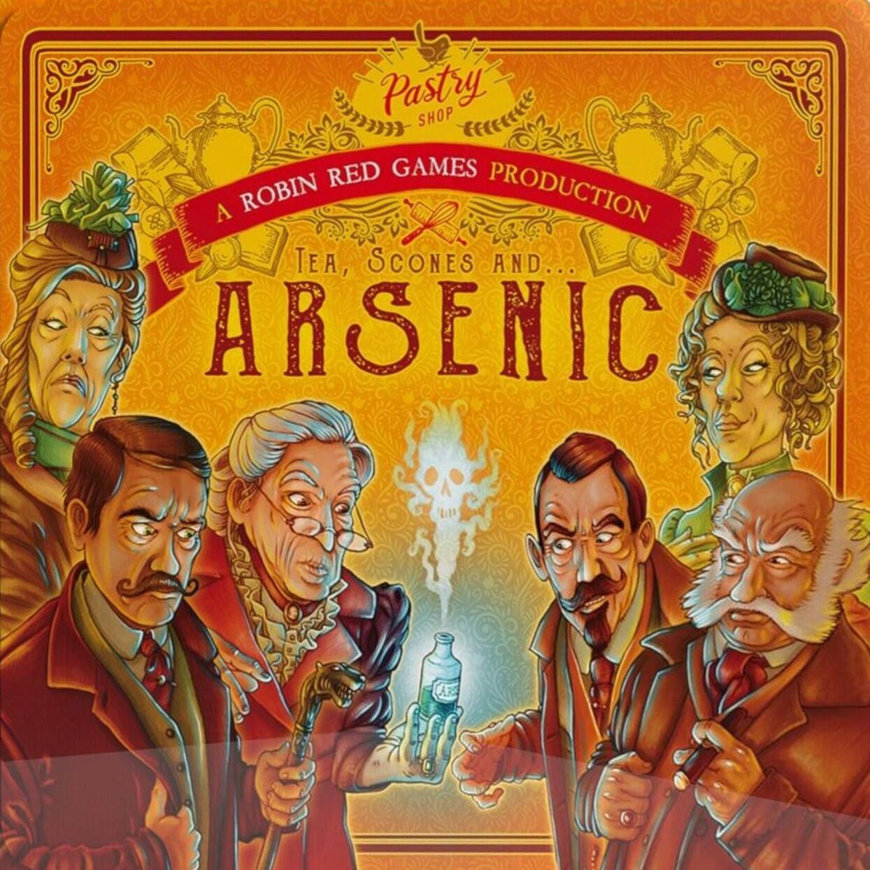 Tea, Scones, and ARSENIC Cover