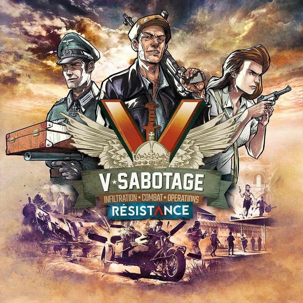 V-Sabotage: Résistance Cover