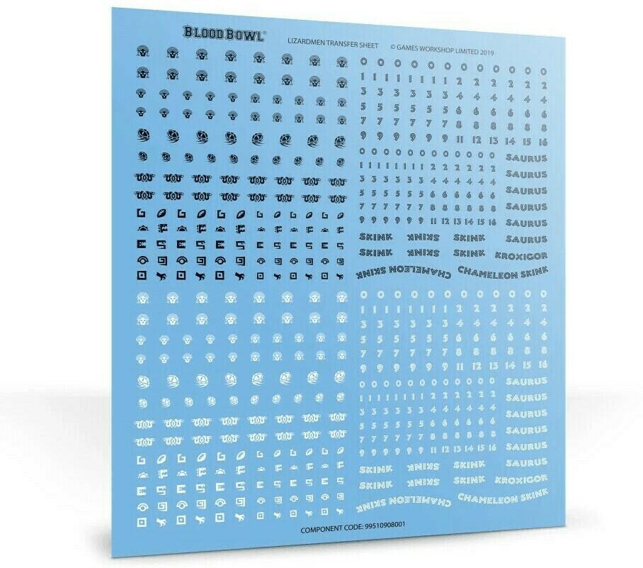 Blood Bowl: The Game of Fantasy Football - Gwaka'moli Crater Gators Feuille