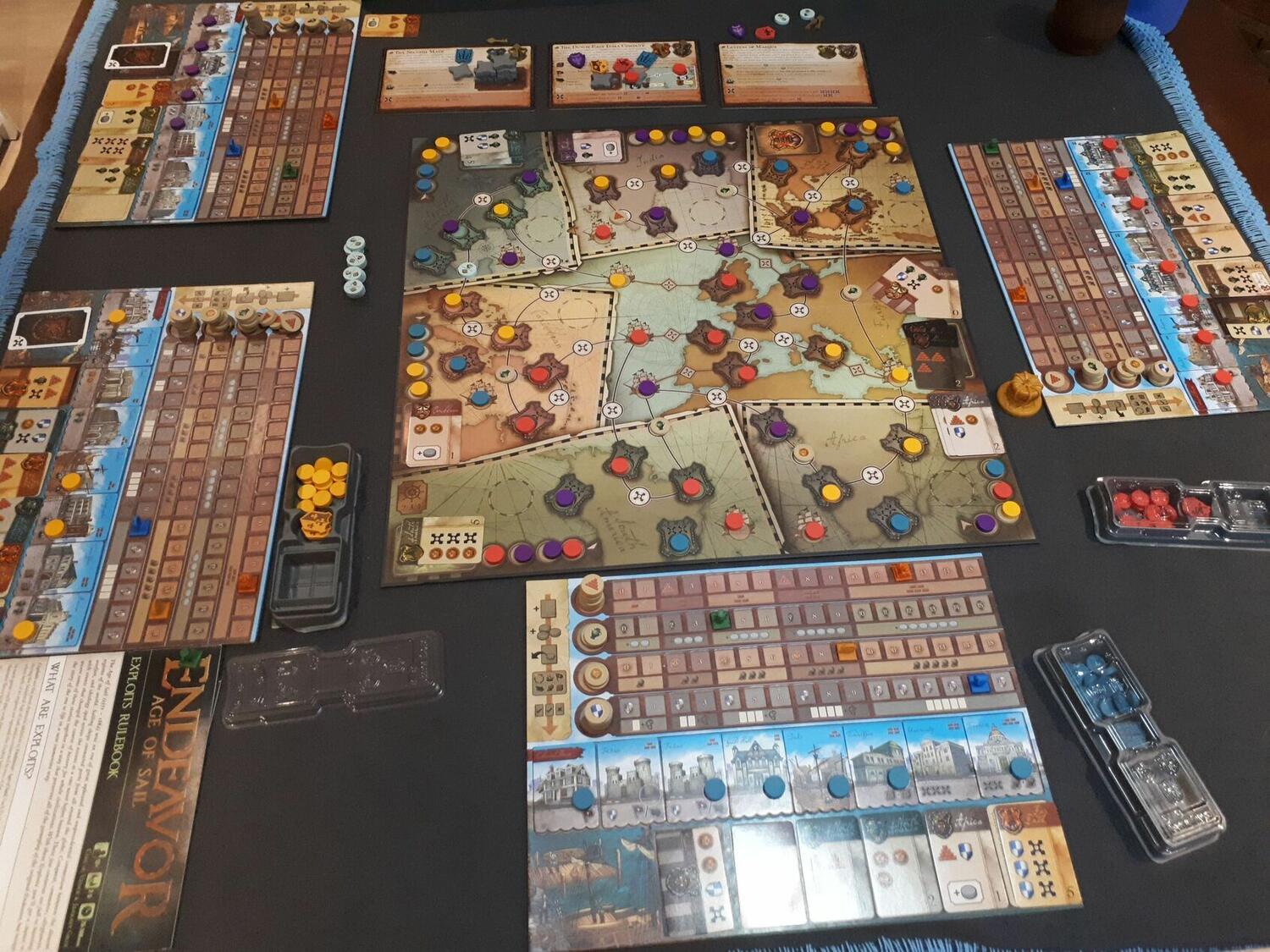 Endeavor: L'Age de la Voile Eclate