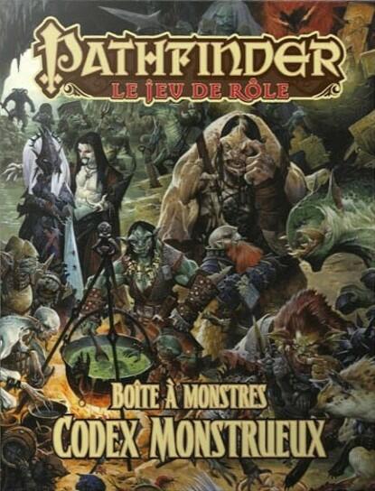 Pathfinder: Le Jeu de Rôle - Boîte à Monstres - Codex Monstrueux Cover
