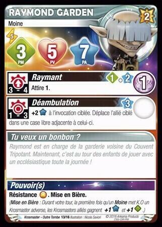 Krosmaster: Saison 04 - Outre-Tombe Carte