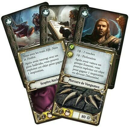 Le Seigneur des Anneaux: Voyages en Terre du Milieu - Fléaux de l'Eriador Cartes