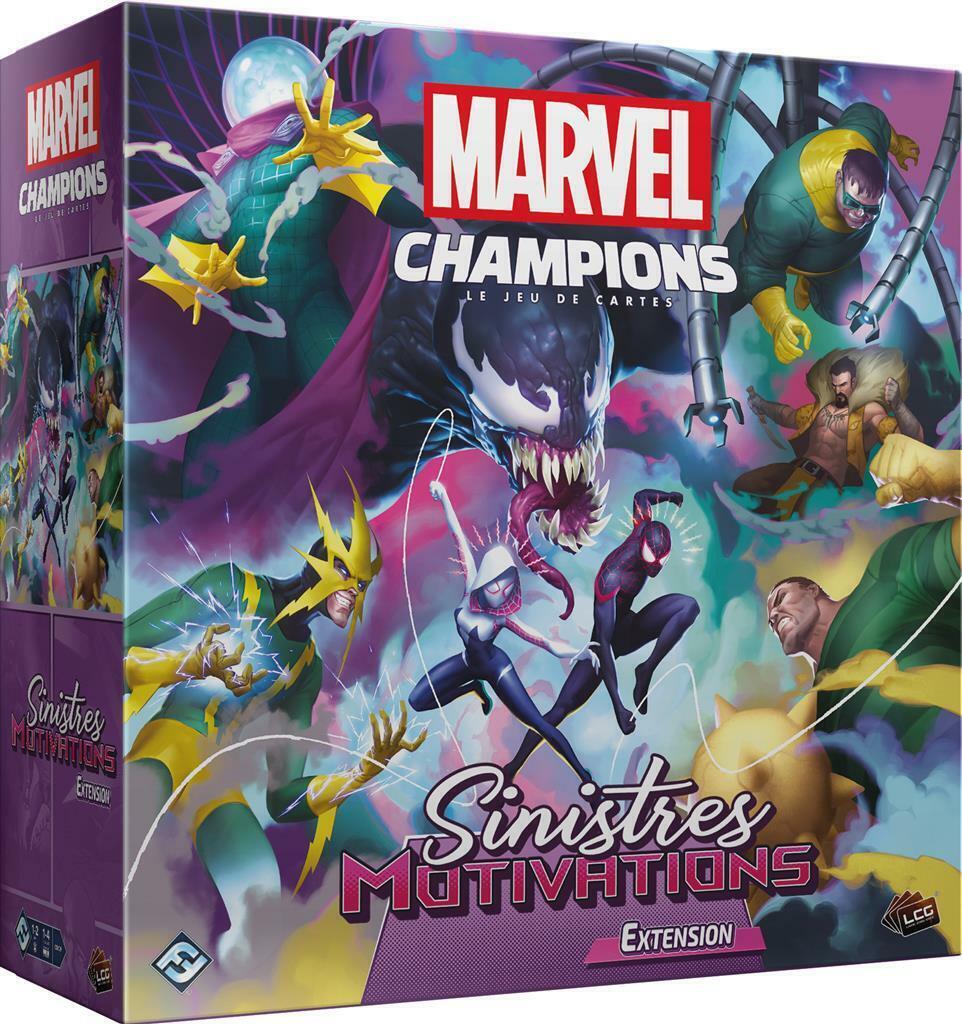 Marvel Champions: Le Jeu de Cartes - Sinistres Motivations Cover 3d