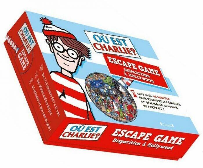 Escape Game: Où est Charlie ? Disparition à Hollywood Cover 3d