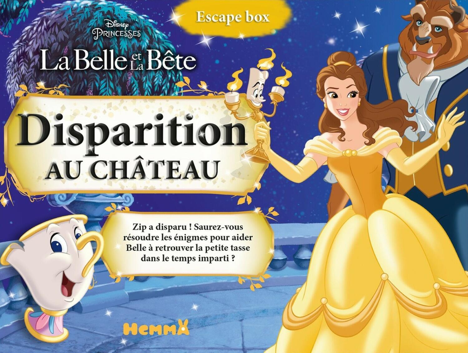 Escape Box: La Belle et la Bête - Disparition au Château Cover