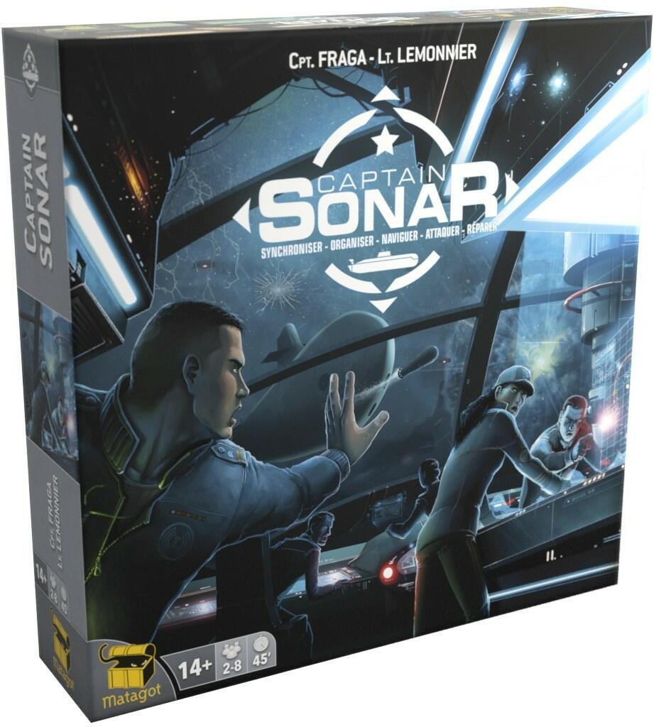 Captain Sonar Cover 3d