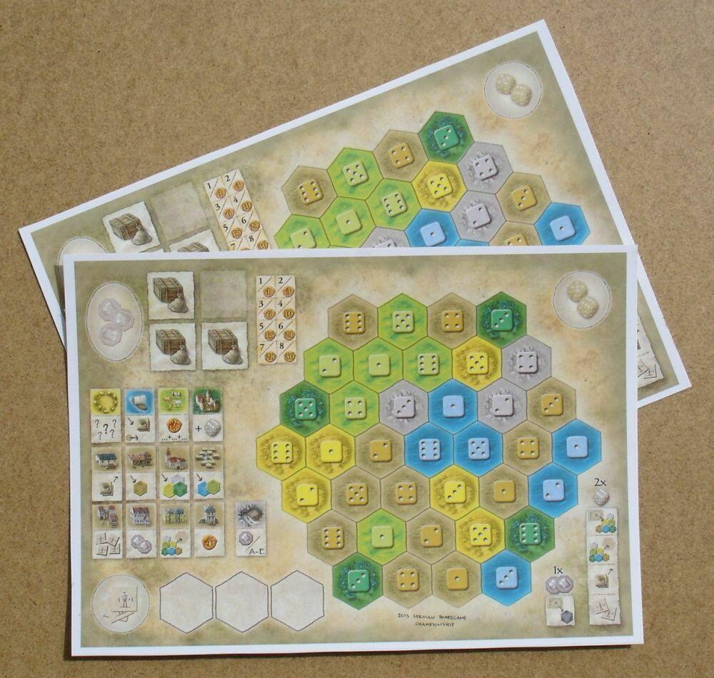 Les Châteaux de Bourgogne: Extension 3 - Championnat d'Allemagne de Jeux de Société 2013 Eclate