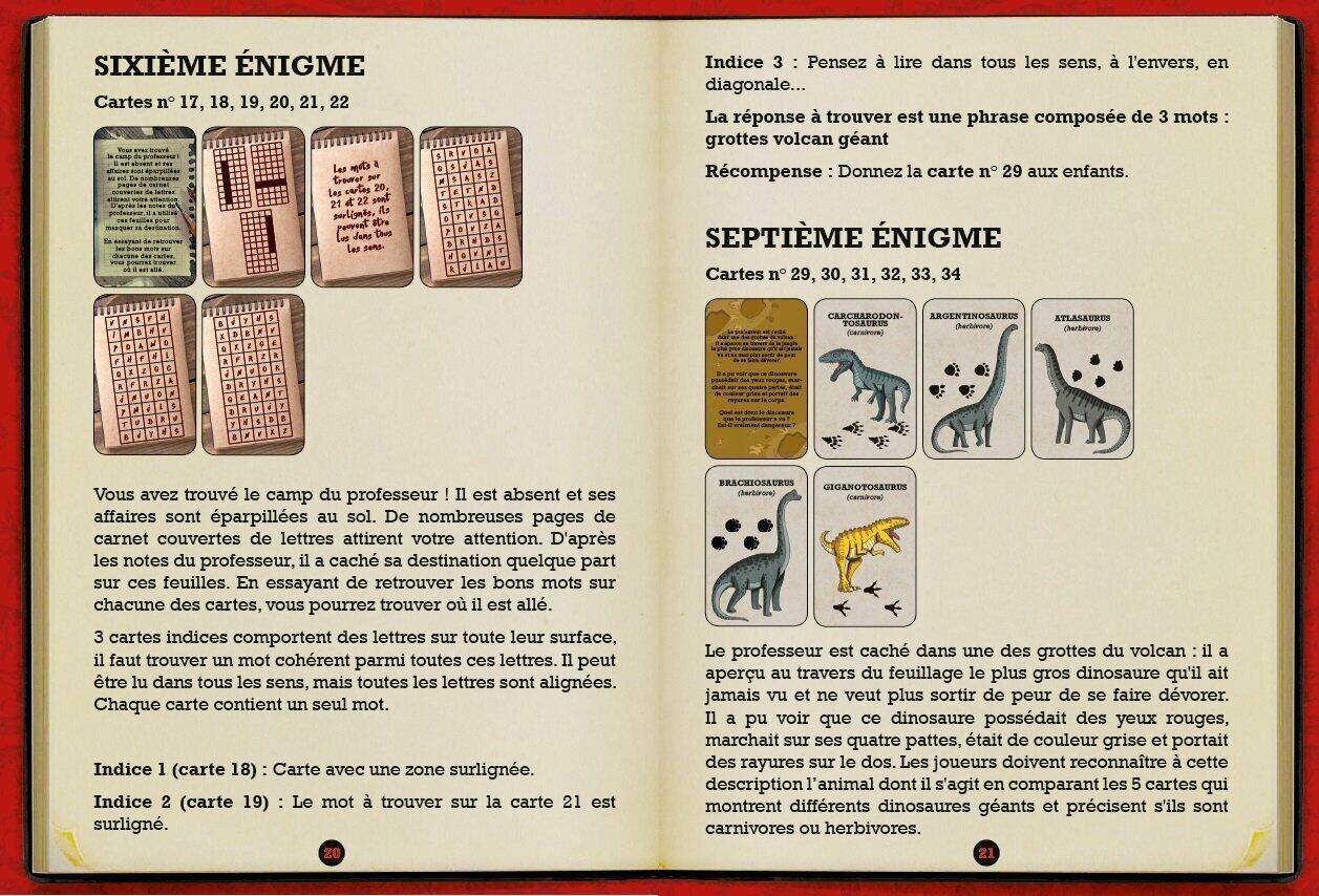 Escape Box: Dinosaures Page