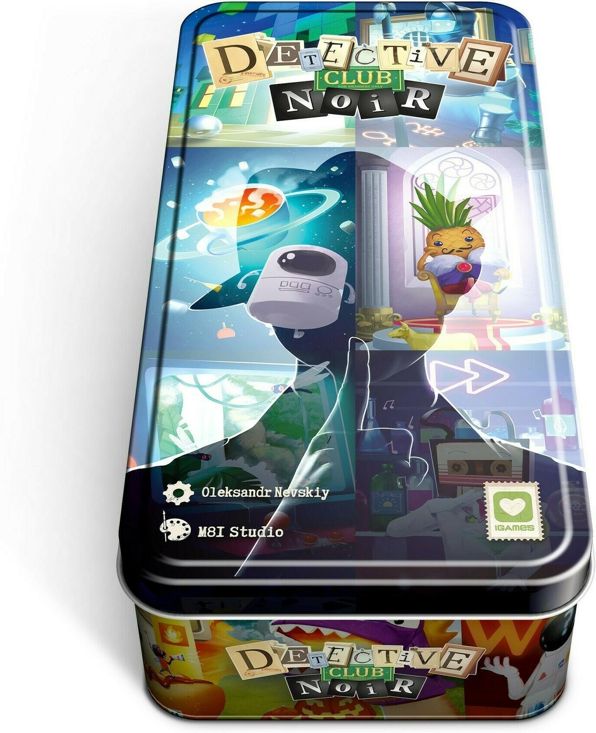 Detective Club: Noir Cover 3d