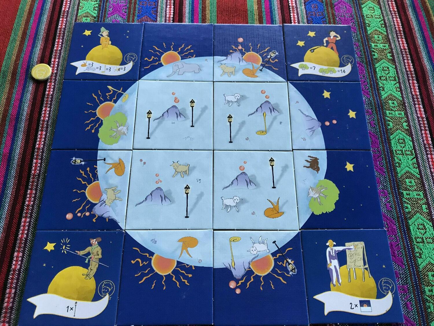 Le Petit Prince: Fabrique-Moi une Planète Tuiles