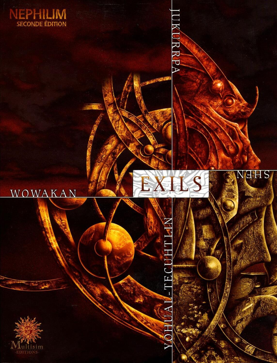 Nephilim: Exils Cover