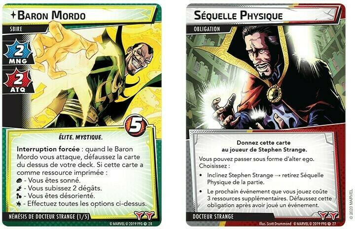 Marvel Champions: Le Jeu de Cartes - Docteur Strange Cartes