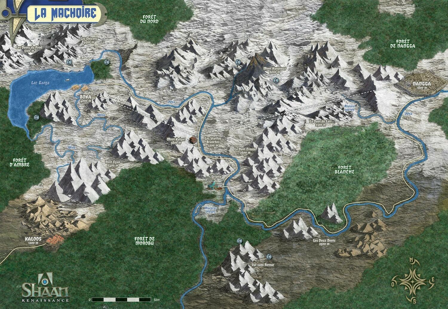 Shaan: Renaissance - Le Feu sous la Glace - Tome 2 La Machoir