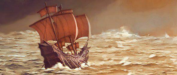 Le Seigneur des Anneaux: Le Jeu de Cartes - La Fuite de la Tourmente Artwork