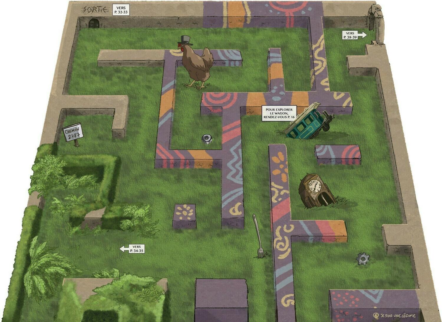 Escape Game: Le Labyrinthe des Oubliés Artwork