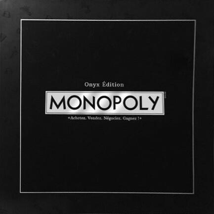 Monopoly: Onyx Édition Cover