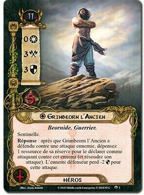 Le Seigneur des Anneaux: Le Jeu de Cartes - La Brande Desséchée Carte