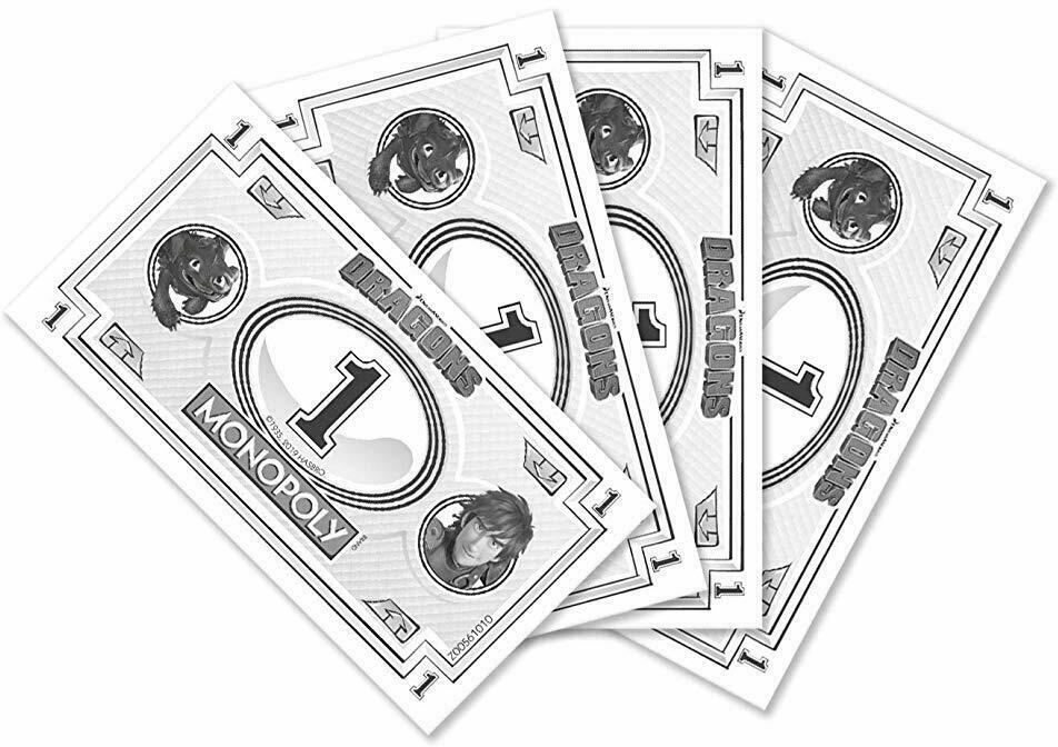 Monopoly: Junior - Dragons Billets
