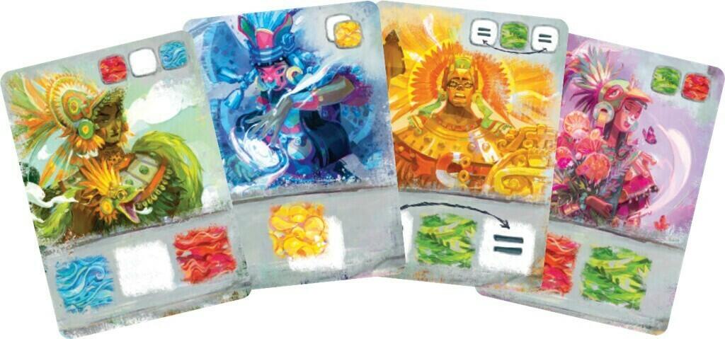 Cóatl: Le Jeu de Cartes Cartes