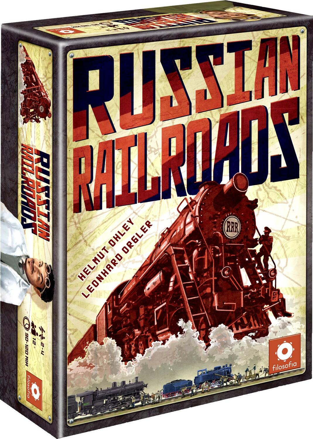 Russian Railroads Cover 3d