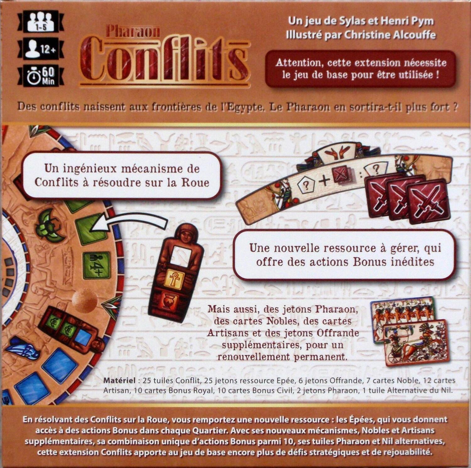 Pharaon: Conflits Back