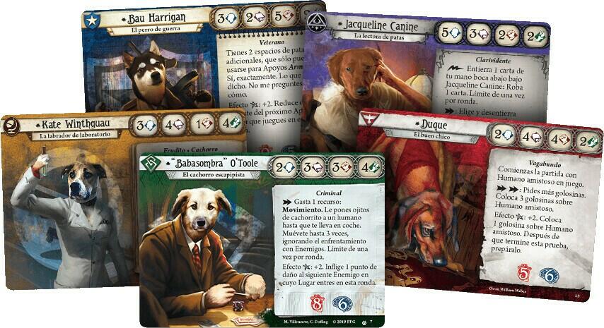 Horreur à Warkham: Le Jeu de Cartes - La Cabale de Myarlathotep Cartes