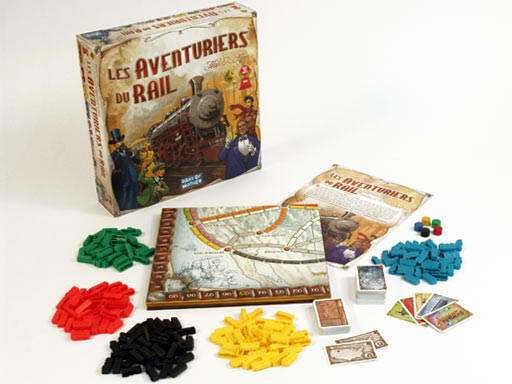 Les Aventuriers du Rail Plateau