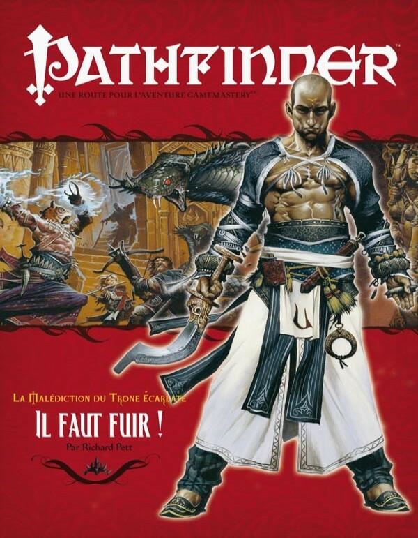 Pathfinder: La Malédiction du Trône Écarlate - Il Faut Fuir ! Cover