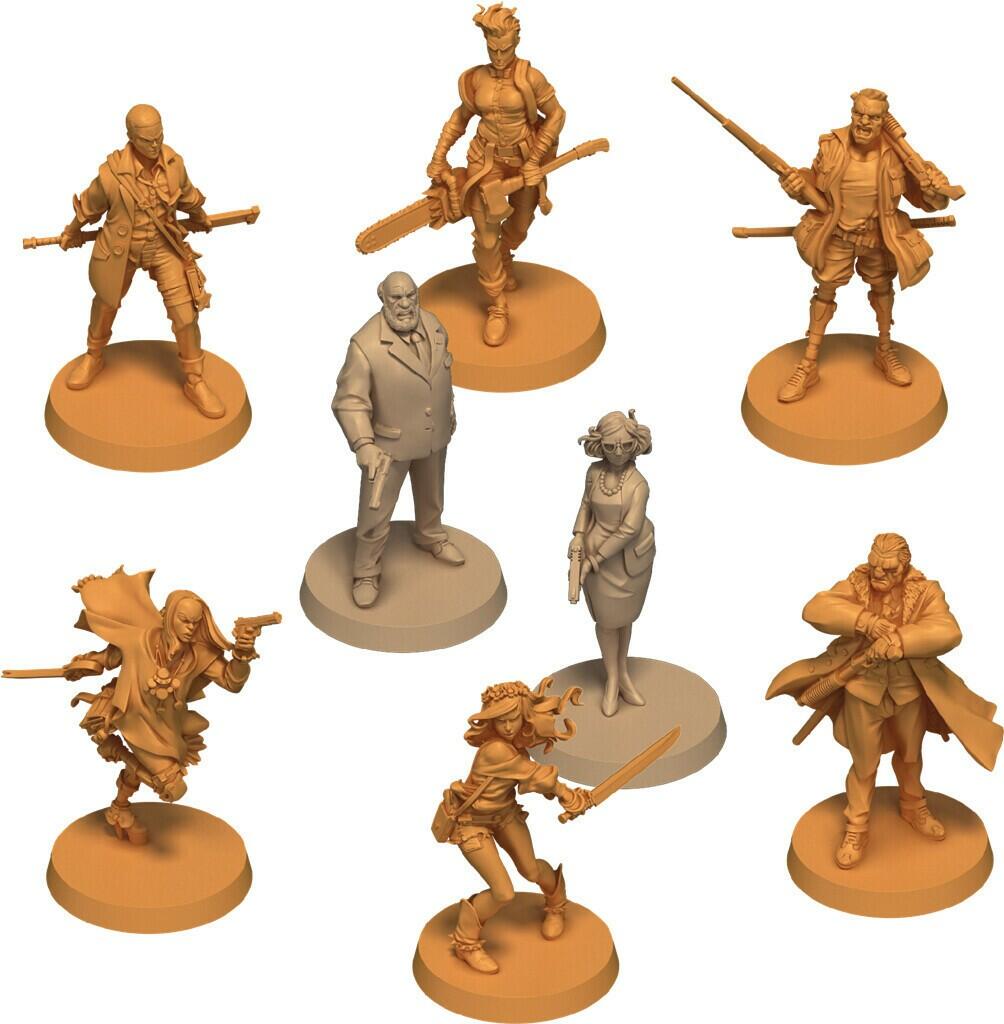 Zombicide: 2nd Édition - Washington Z.C. Figurines